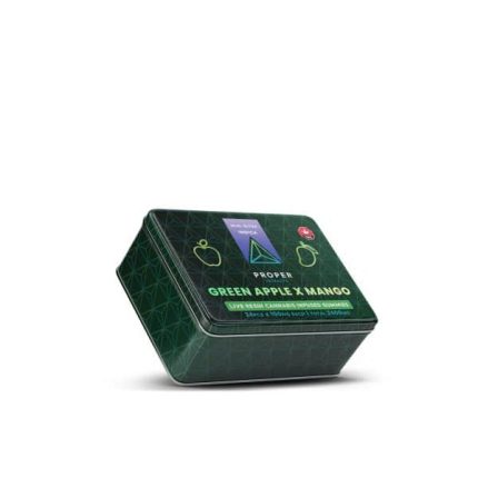 Proper Extracts Edibles – Green Apple & Mango Mini Bites 2400mg THC
