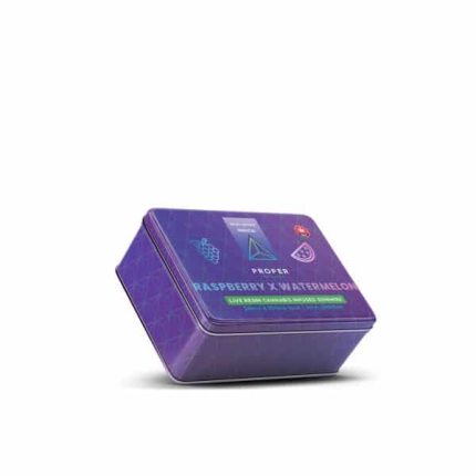 Proper Extracts Edibles – Raspberry & Watermelon Mini Bites 2400mg THC