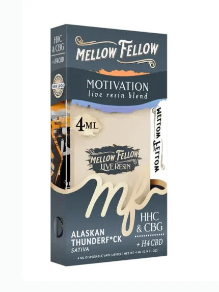 Alaskan Thunderf*ck Mellow Fellow Motivation Live Resin Blend Disposable 4ml