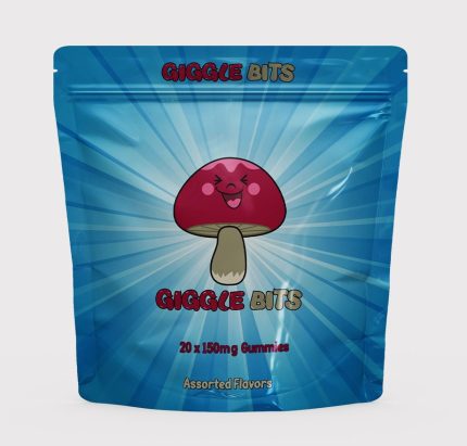 GIGGLE BITS Magic Mushroom Infused Gummies Edibles