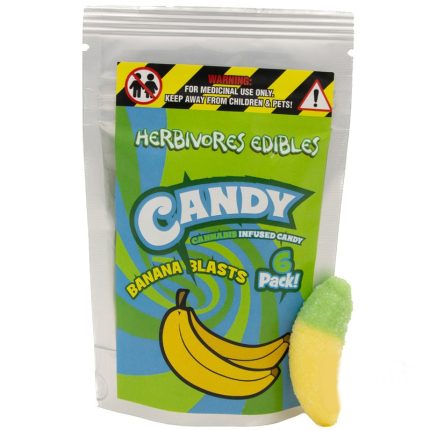 Herbivores Edibles – Banana Blasts 150MG CBD