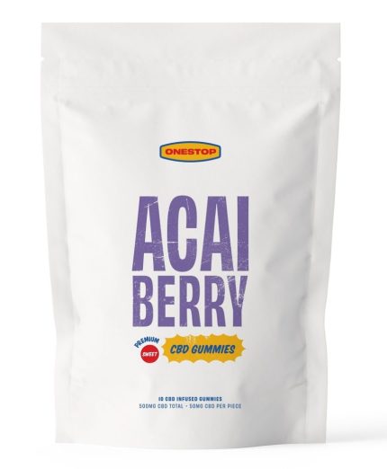 One Stop – Acai Berry CBD Gummies 500MG