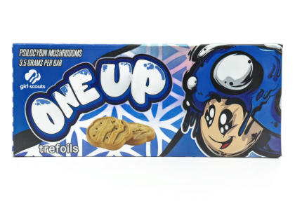 One Up Trefoils Mushroom Bars