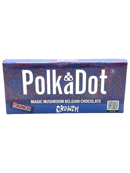 PolkaDot Crunch Chocolate Bar