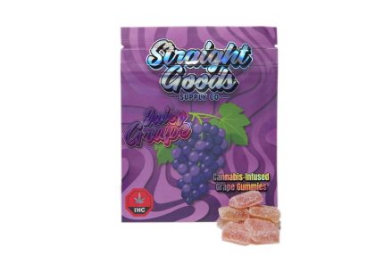 Straight Goods Edibles – Juicy Grape 500MG THC