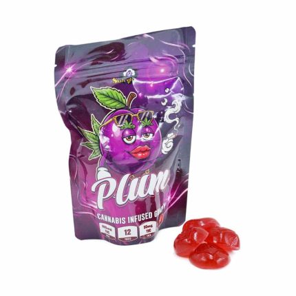 Sky High Edibles – Plum Gummy 600mg THC