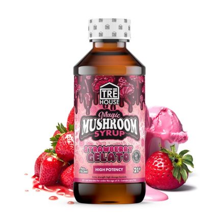 Tre House Strawberry Gelato Magic Mushroom Syrup