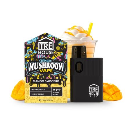 Tre House Mango Smoothie Magic Mushroom Vape Pen
